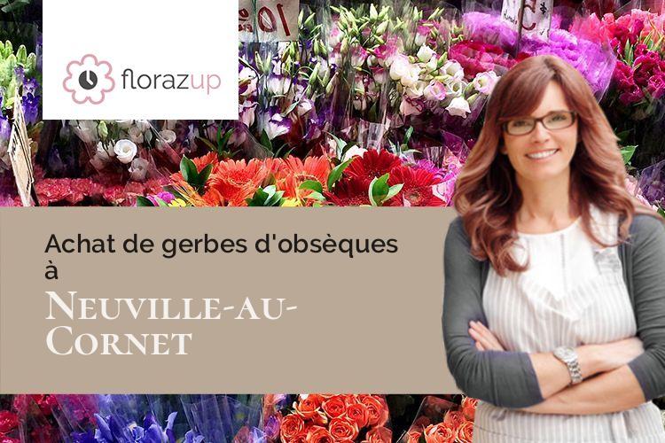 couronnes de fleurs pour une crémation à Neuville-au-Cornet (Pas-de-Calais/62130)