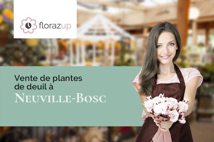 coeurs de fleurs pour un décès à Neuville-Bosc (Oise/60119)