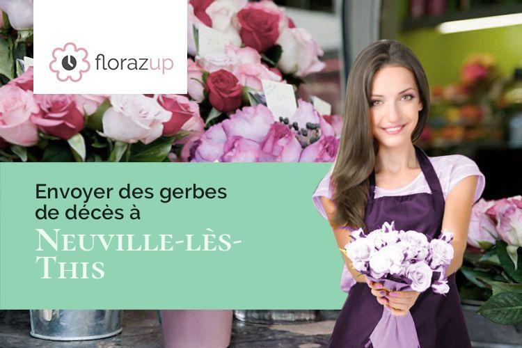 coeurs de fleurs pour une crémation à Neuville-lès-This (Ardennes/08090)