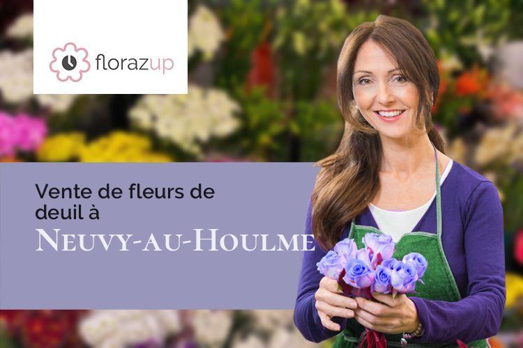 gerbes de fleurs pour une crémation à Neuvy-au-Houlme (Orne/61210)