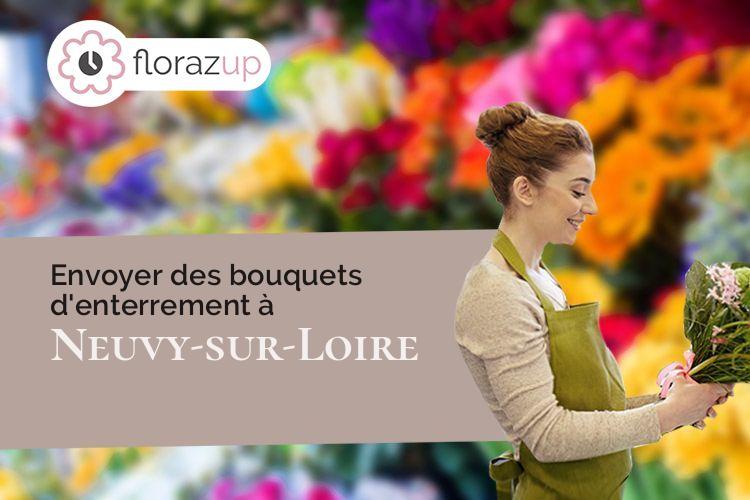 coupes de fleurs pour une crémation à Neuvy-sur-Loire (Nièvre/58450)