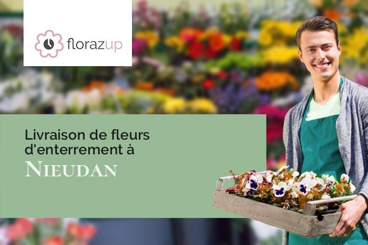 compositions florales pour une crémation à Nieudan (Cantal/15150)