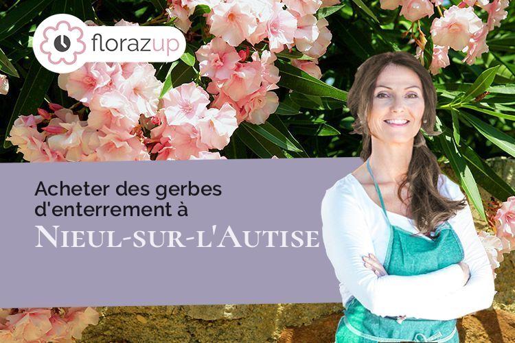 fleurs deuil pour des obsèques à Nieul-sur-l'Autise (Vendée/85240)