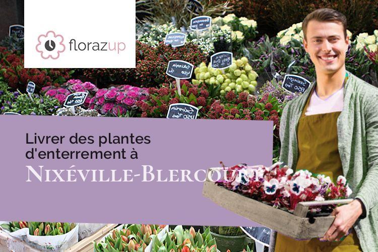 compositions florales pour un deuil à Nixéville-Blercourt (Meuse/55120)