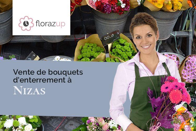 compositions florales pour une crémation à Nizas (Hérault/34320)