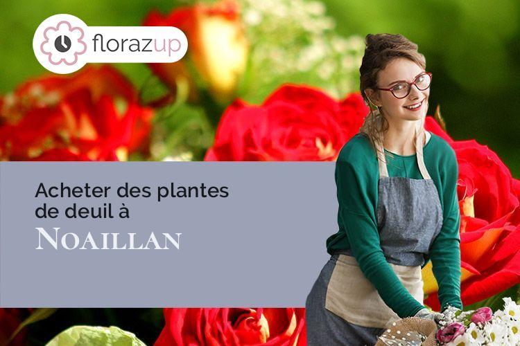 coeur de fleurs pour un deuil à Noaillan (Gironde/33730)