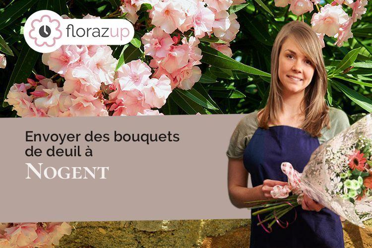 créations de fleurs pour un deuil à Nogent (Haute-Marne/52800)