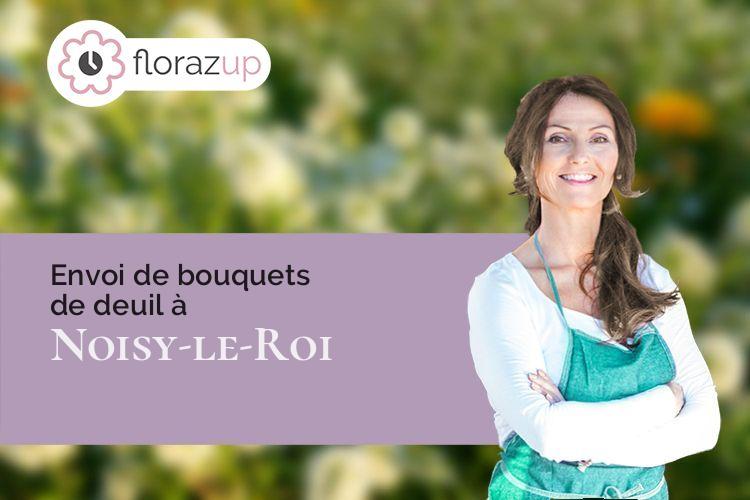 compositions de fleurs pour un enterrement à Noisy-le-Roi (Yvelines/78590)