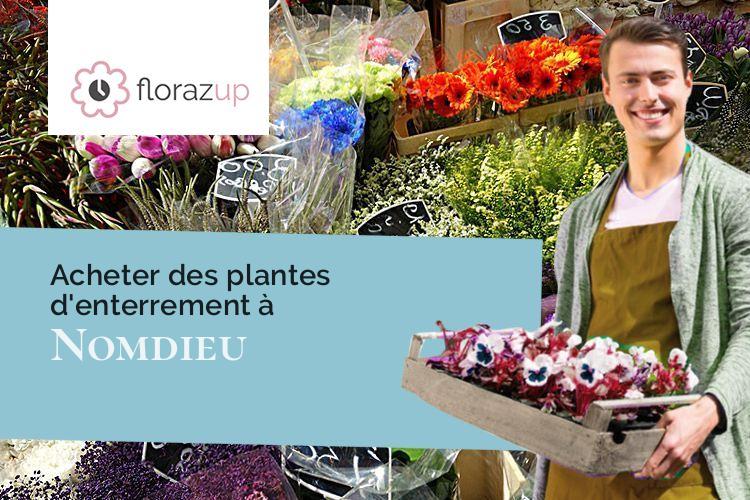 couronnes florales pour des obsèques à Nomdieu (Lot-et-Garonne/47600)