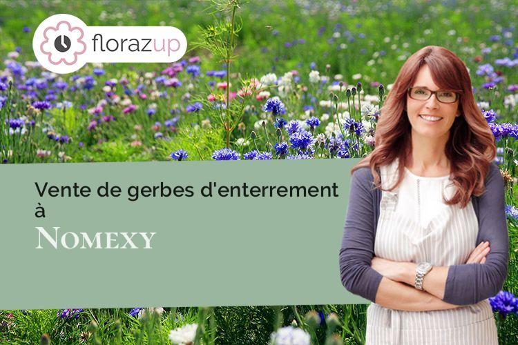 créations de fleurs pour un enterrement à Nomexy (Vosges/88440)