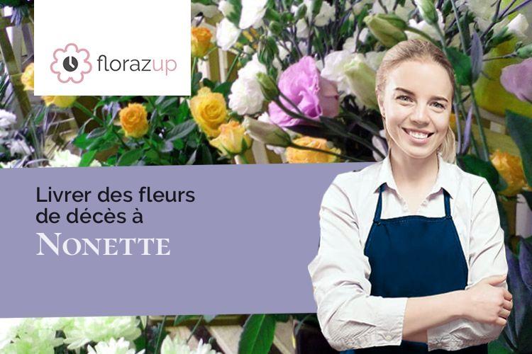 créations florales pour une crémation à Nonette (Puy-de-Dôme/63340)