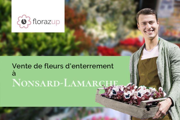 compositions de fleurs pour un enterrement à Nonsard-Lamarche (Meuse/55210)