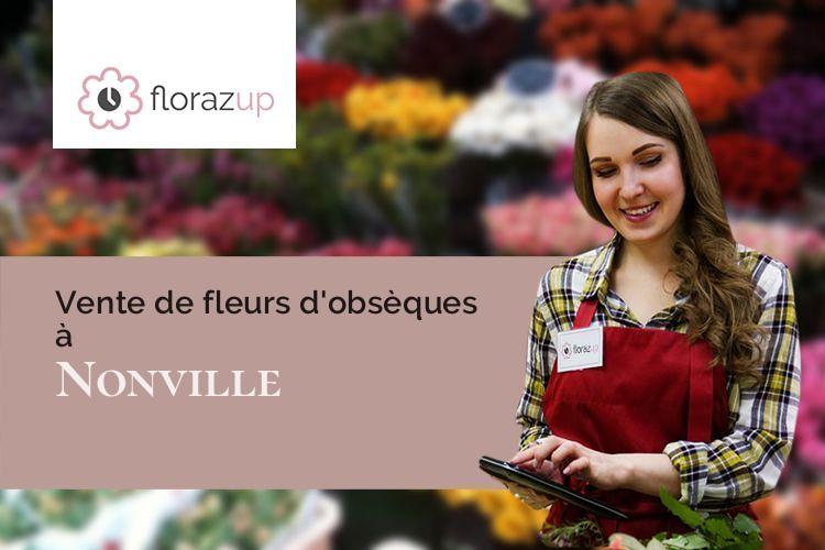 couronnes de fleurs pour un décès à Nonville (Seine-et-Marne/77140)