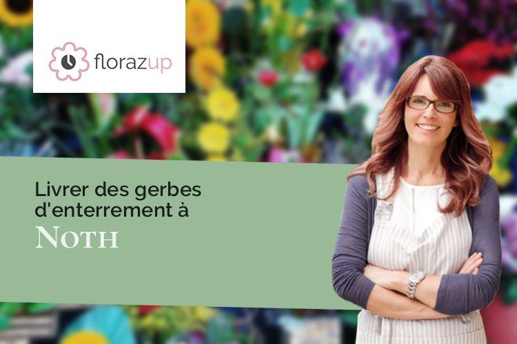 compositions florales pour une crémation à Noth (Creuse/23300)