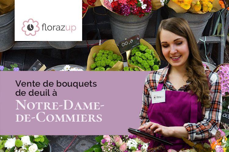compositions florales pour des obsèques à Notre-Dame-de-Commiers (Isère/38450)