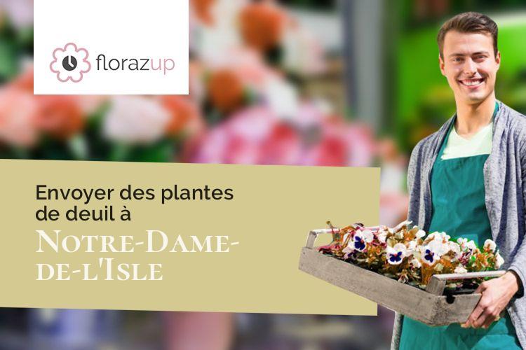 couronnes de fleurs pour un décès à Notre-Dame-de-l'Isle (Eure/27940)