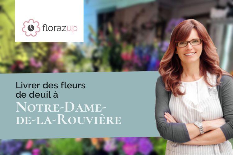 compositions florales pour une crémation à Notre-Dame-de-la-Rouvière (Gard/30570)