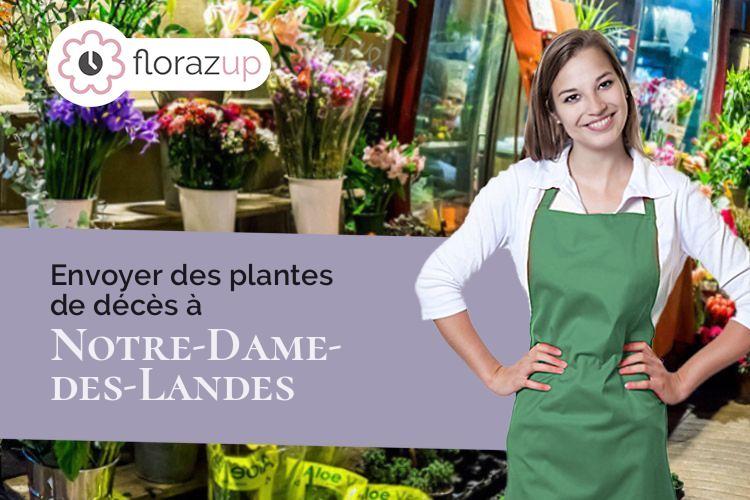 couronnes florales pour un décès à Notre-Dame-des-Landes (Loire-Atlantique/44130)