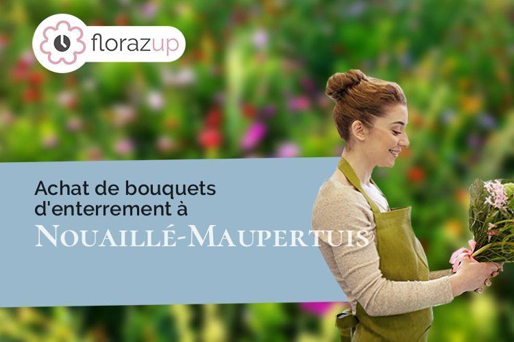 créations de fleurs pour un décès à Nouaillé-Maupertuis (Vienne/86340)