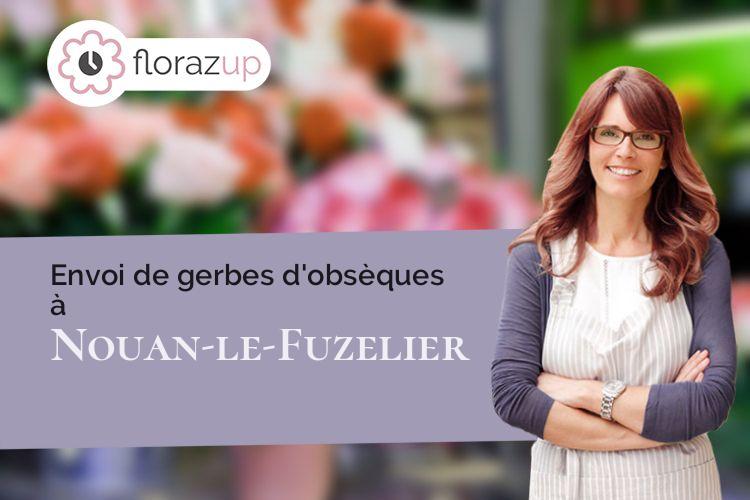 bouquets de fleurs pour des funérailles à Nouan-le-Fuzelier (Loir-et-Cher/41600)