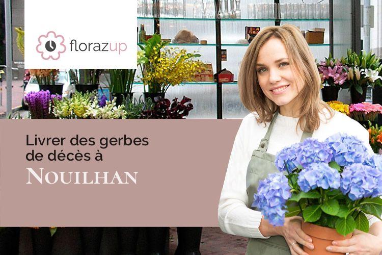 bouquets de fleurs pour un deuil à Nouilhan (Hautes-Pyrénées/65500)