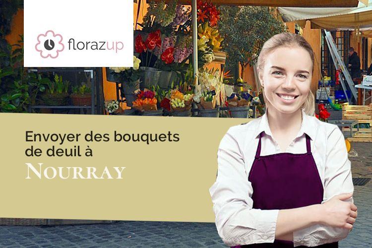 coupes de fleurs pour un enterrement à Nourray (Loir-et-Cher/41310)