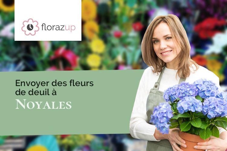 créations de fleurs pour des obsèques à Noyales (Aisne/02120)