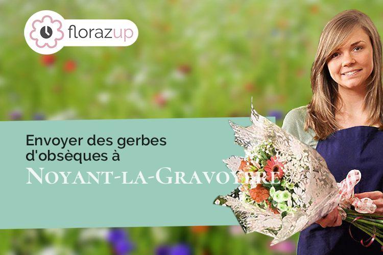 bouquets de fleurs pour un deuil à Noyant-la-Gravoyère (Maine-et-Loire/49520)