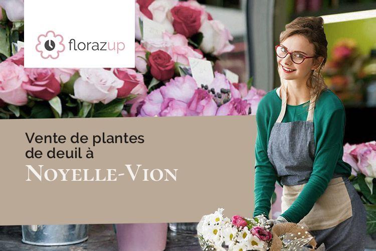coeurs de fleurs pour un décès à Noyelle-Vion (Pas-de-Calais/62810)