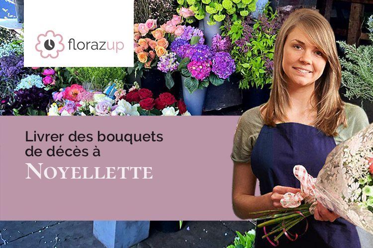 couronnes florales pour une crémation à Noyellette (Pas-de-Calais/62123)