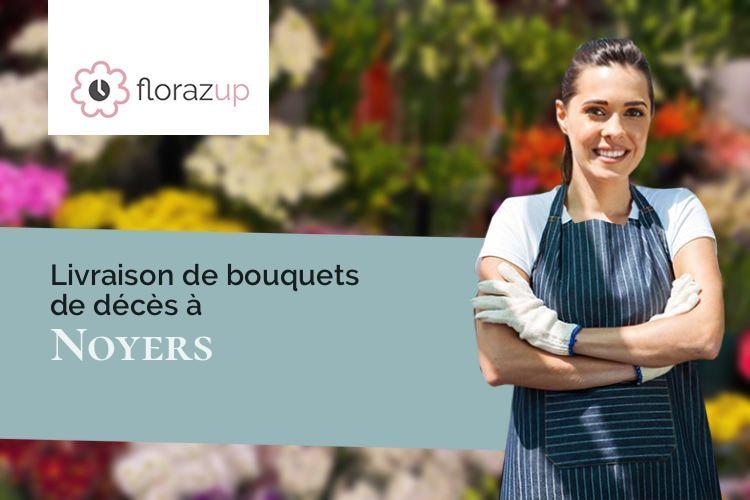 créations florales pour des funérailles à Noyers (Eure/27720)