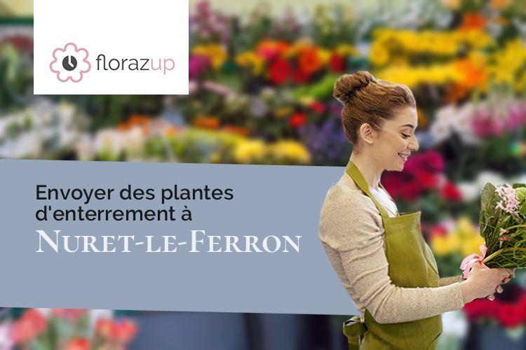 compositions florales pour un décès à Nuret-le-Ferron (Indre/36800)