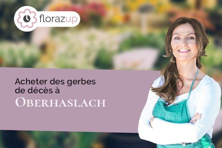 coeur de fleurs pour une crémation à Oberhaslach (Bas-Rhin/67280)