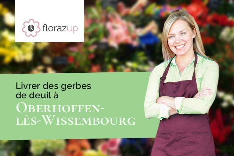 bouquets de fleurs pour une crémation à Oberhoffen-lès-Wissembourg (Bas-Rhin/67160)