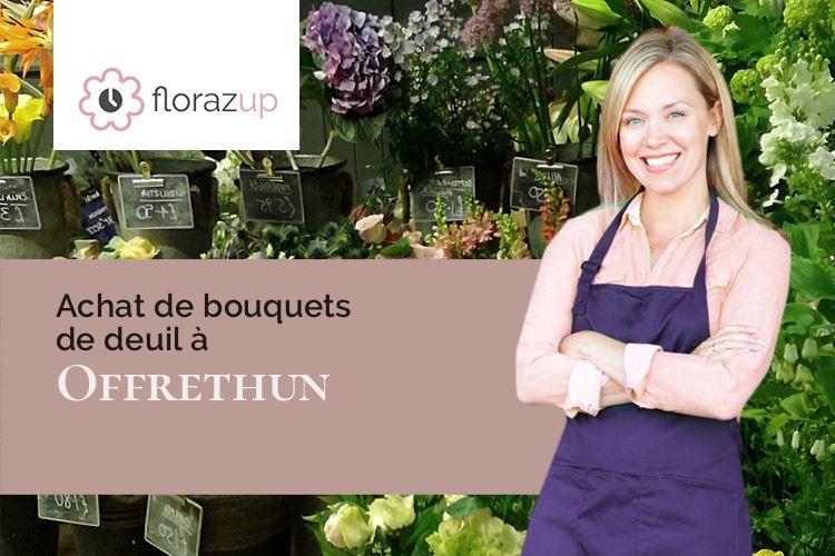 bouquets de fleurs pour un enterrement à Offrethun (Pas-de-Calais/62250)