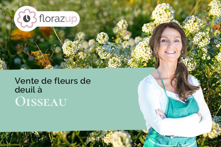 fleurs deuil pour des obsèques à Oisseau (Mayenne/53300)