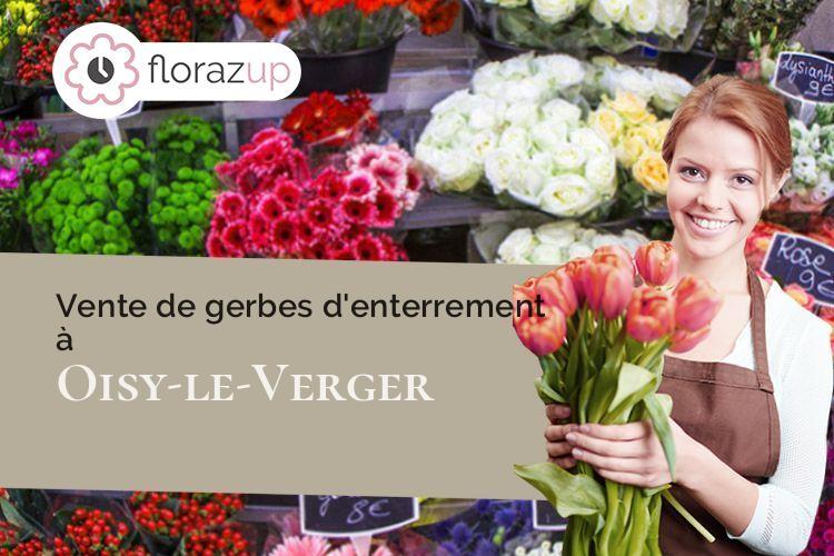 coupes de fleurs pour un deuil à Oisy-le-Verger (Pas-de-Calais/62860)