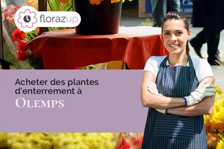 plantes pour un enterrement à Olemps (Aveyron/12510)