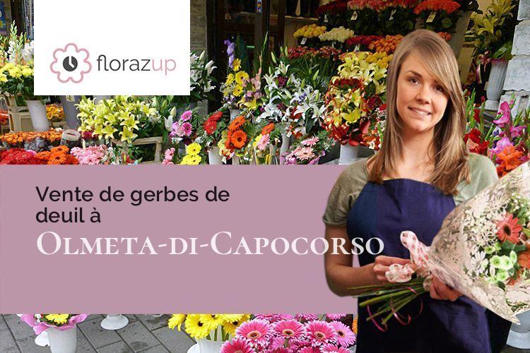 coupes de fleurs pour un décès à Olmeta-di-Capocorso (Corse/20217)