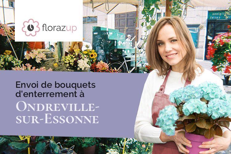 créations de fleurs pour des obsèques à Ondreville-sur-Essonne (Loiret/45390)