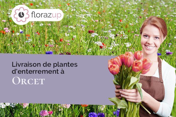 bouquets de fleurs pour une crémation à Orcet (Puy-de-Dôme/63670)