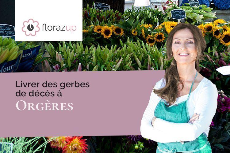 coupes de fleurs pour une crémation à Orgères (Orne/61230)