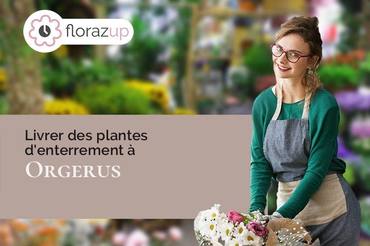 créations de fleurs pour des funérailles à Orgerus (Yvelines/78910)