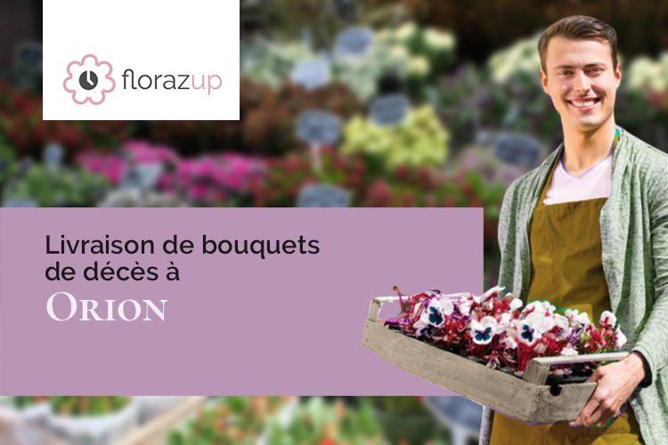 coupes de fleurs pour un décès à Orion (Pyrénées-Atlantiques/64390)