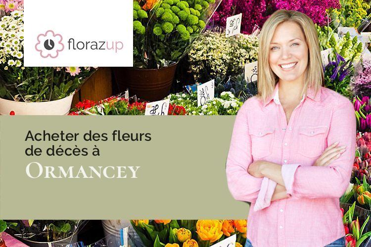 bouquets de fleurs pour un décès à Ormancey (Haute-Marne/52200)