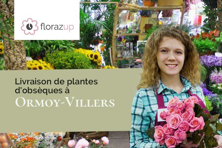 créations de fleurs pour des funérailles à Ormoy-Villers (Oise/60800)