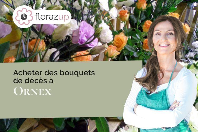 bouquets de fleurs pour des obsèques à Ornex (Ain/01210)