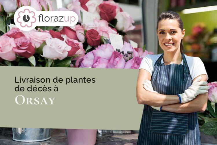 gerbes de fleurs pour une crémation à Orsay (Essonne/91400)