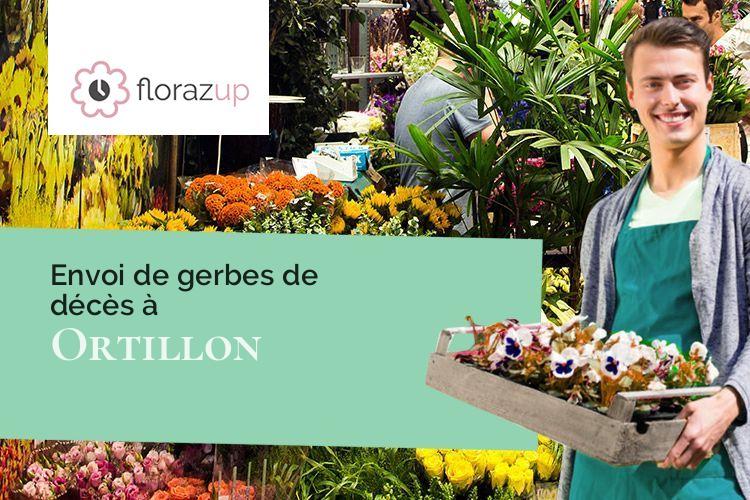 bouquets de fleurs pour une crémation à Ortillon (Aube/10700)