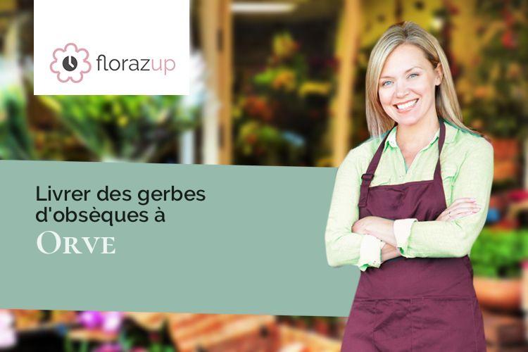 coupes de fleurs pour un deuil à Orve (Doubs/25430)